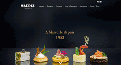 Desktop Screenshot of marroutraiteur.com