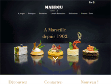 Tablet Screenshot of marroutraiteur.com